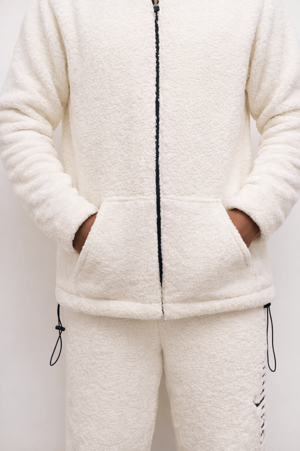 Sherpa Winter Co-ord Set – White