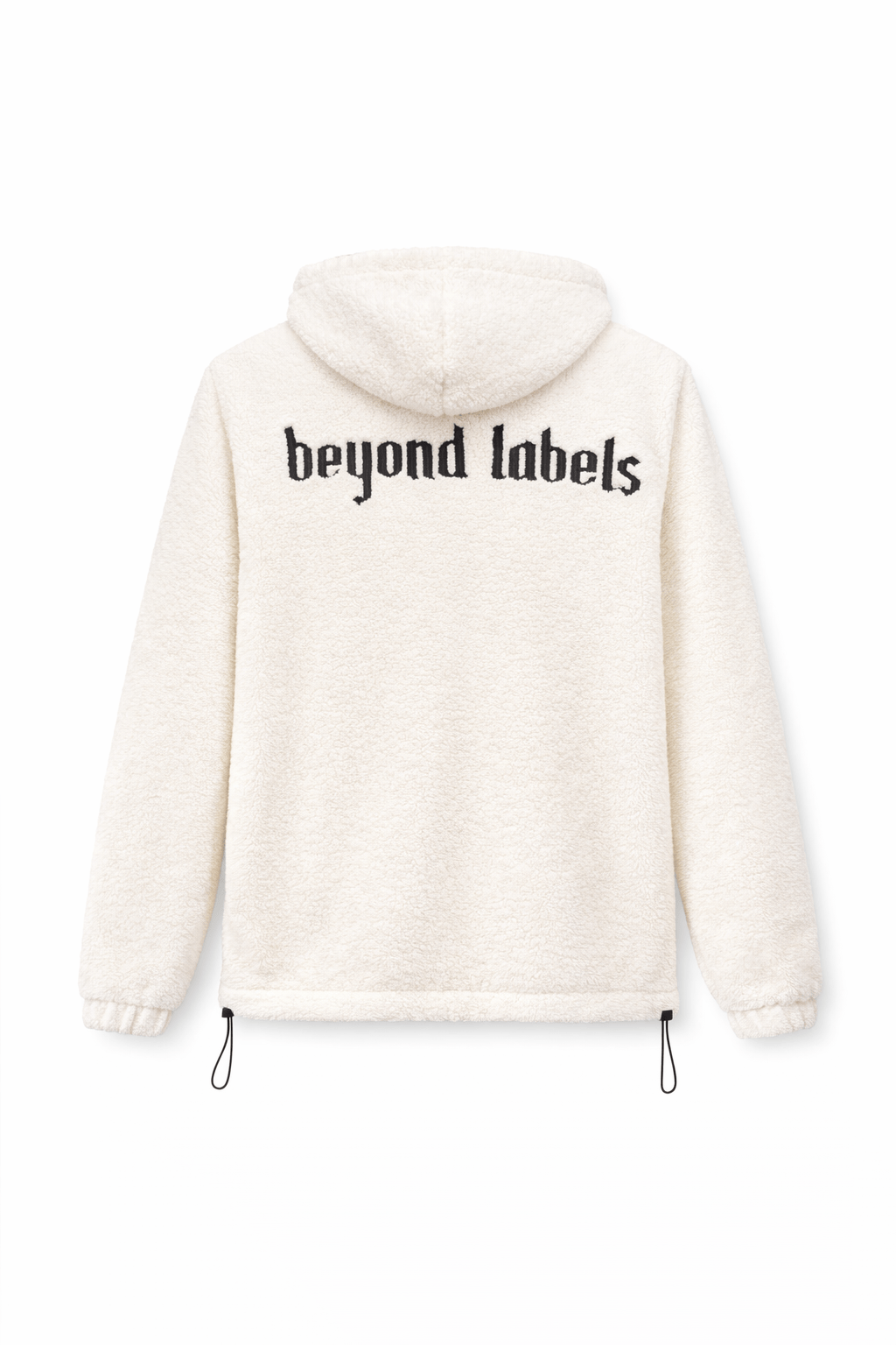 Sherpa Zipper Jacket – White