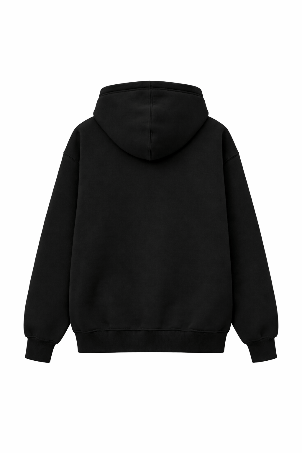 Rebirth Oversized Hoodie – Black